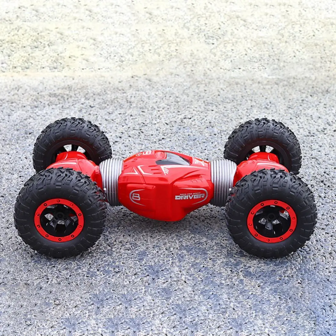 JJRC 1:16 2,4G 4WD двухсторонний RC деформационный трюк автомобиль внедорожный автомобиль высокоскоростной грузовик-красный