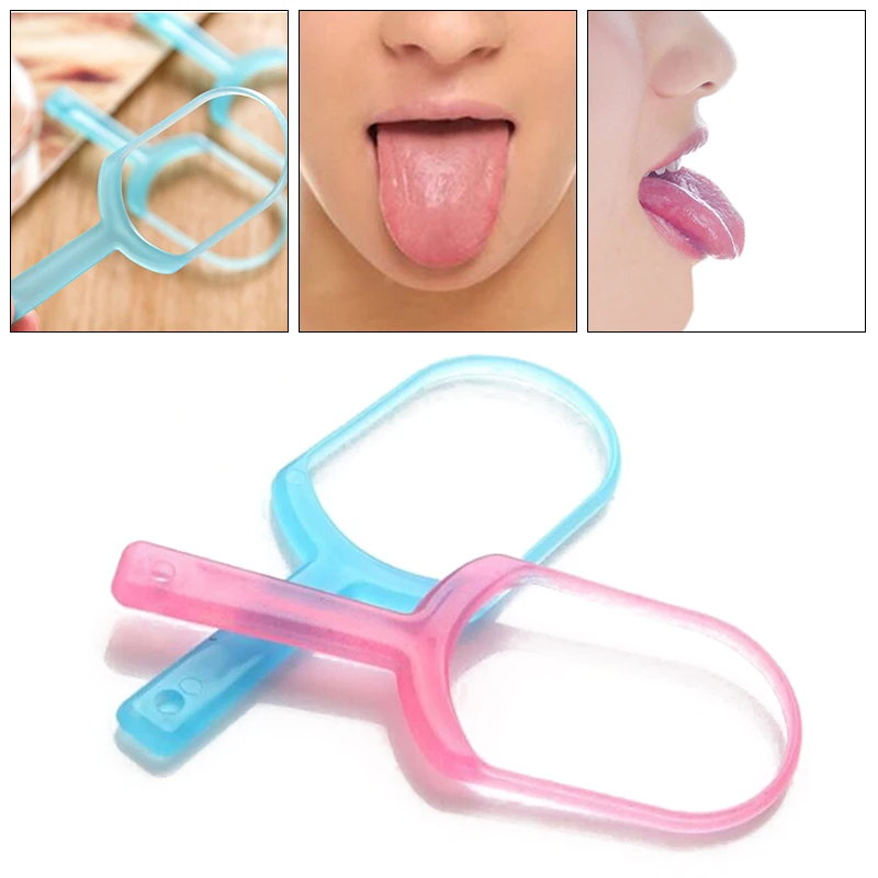 

2 Pcs 2019 Hot Selling Popular Poroduct Tongue Scraper Fashion Tongue Scraper Remove Breath Coating Cleaner Random Color Health