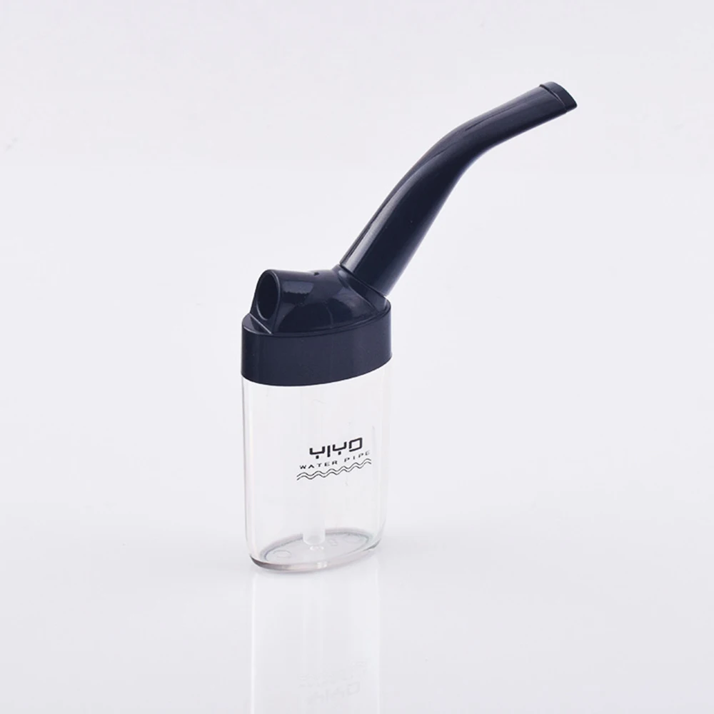 Creative Hookah Shisha Smoking Pipe Water Bottle Circular Mini Pipe Bend Portable Cigarette Water Filter Hookah Tips