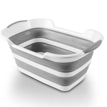 Портативная Складная Ванна бассейна многофункциональная Толстая Детская ванна креативный питомец собака умывальник практичная одежда рыболовная баррель