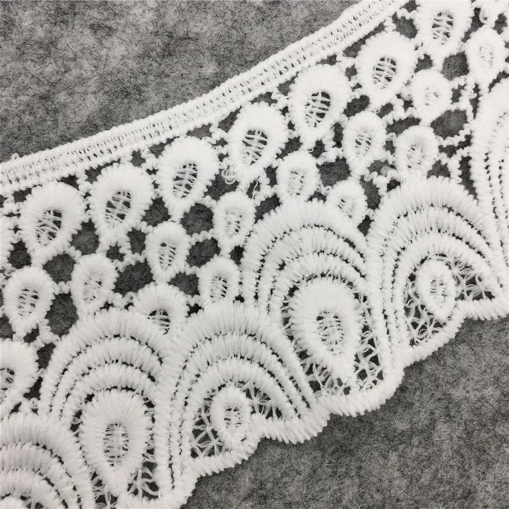White milk fiber Laces fabric collar Baby hair bands Embroidery Hollow out Detachable collar Craft materials Dress Accessories lace fabric,lace sewing accessories,lace sewing supplies,lace accessories,lace garment accessories,clothing accessories,lace decoration,chiffon lace fabric,lace hair accessories