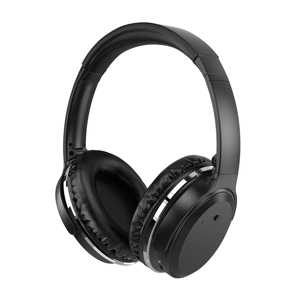 Black Беспроводные bluetooth-наушники XMXCZKJ с функцией шумоподавления и микрофоном для мобильного телефона/планшета - Цвет: Black
