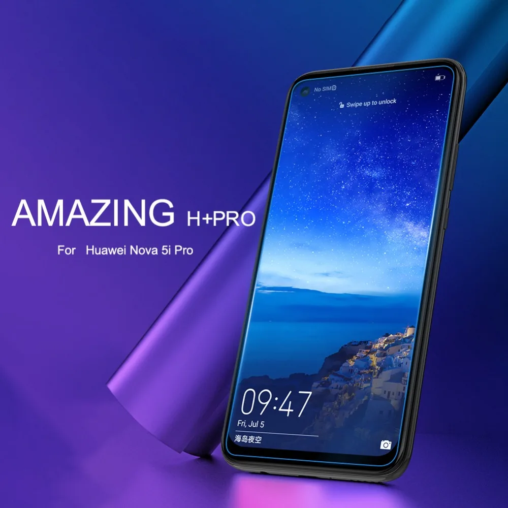 Для huawei nova 5i Pro Nillkin H+ Pro 2,5 D круглый край 0,2 мм протектор экрана из закаленного стекла Для nova 5i pro