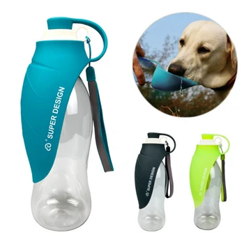 

Pet Products Portable Pet Dog Water Bottle Soft Silicone Travel Dog Bowl for Puppy Cat Drinking Outdoor Pet Water Dispenser