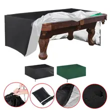 Бильярдный стол с защитой от пыли и воды, покрытие для мебели, уличные садовые Чехлы, ротанговый стол с защитой от пыли, защитный чехол для патио, 3 размера