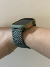 Caja de reloj para Apple Watch 6 5 4 SE 44mm 40mm silicona deporte protector de TPU cubierta protectora ver Shell para iWatch 3 2 1 42mm 38mm