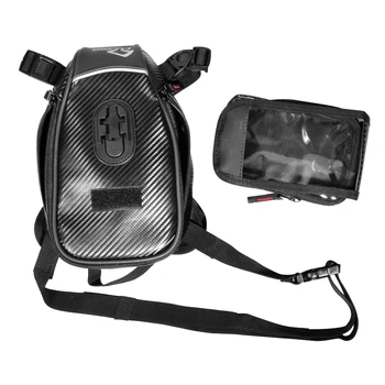 

Zipper Leg Bag Touch Screen Running Storage Phone Pocket Sports Multifunctional Riding Motorcycle Outdoor Travel Reflective