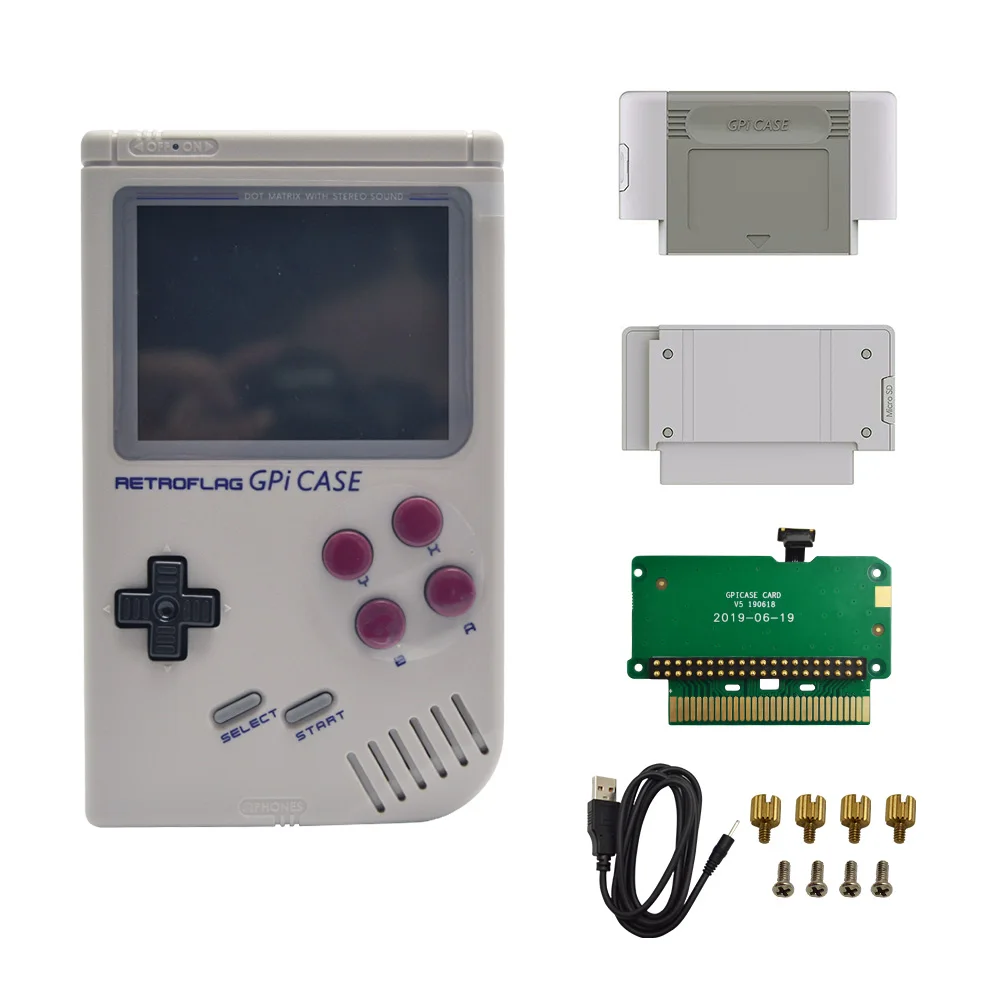 Оригинальный чехол Raspberry Pi retroflag gpi совместимый с Zero w игровая