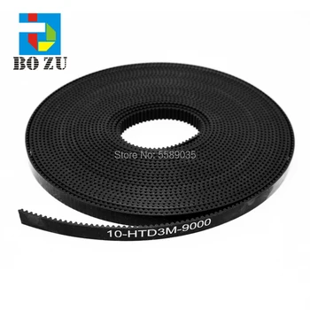 

Printer spare part Long belt 10-HTD3M-9000 open timing belt for industrial outdoor printer belt 10m