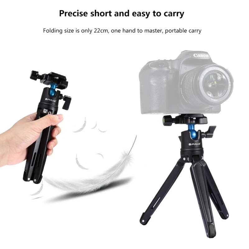 Карманный мини-штатив для фотосъемки Настольный CameraTripod W/h 36" держатель с шаровой головкой макро монопод для Canon Nikon sony DSLR