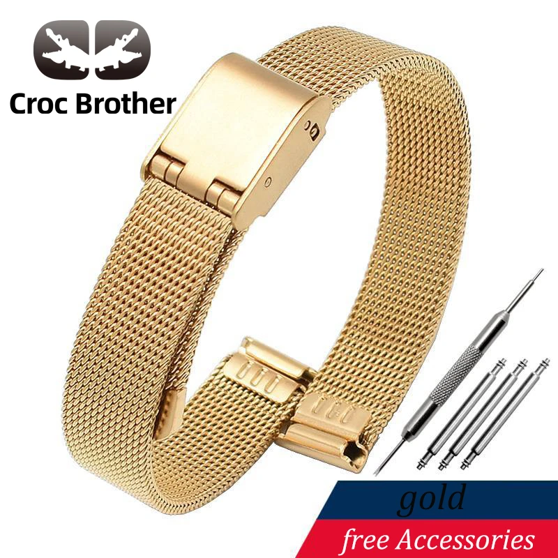 *high quality* DW watch band 8mm 10mm 12mm 13mm 14mm 15mm 16mm 17mm 18mm 19mm 20mm 21mm 22mm 24mm Milanese Strap Accessories