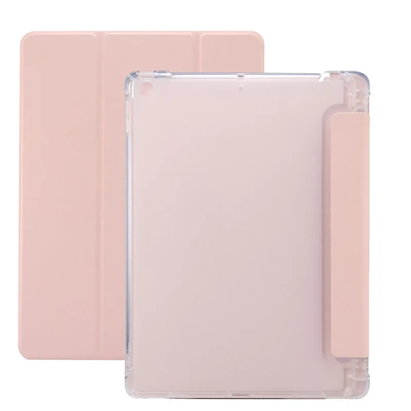 Кожаный чехол Manget из ТПУ для iPad 7 10 2 умный со слотом карандаша Air 3 5 2019/Pro защитный +