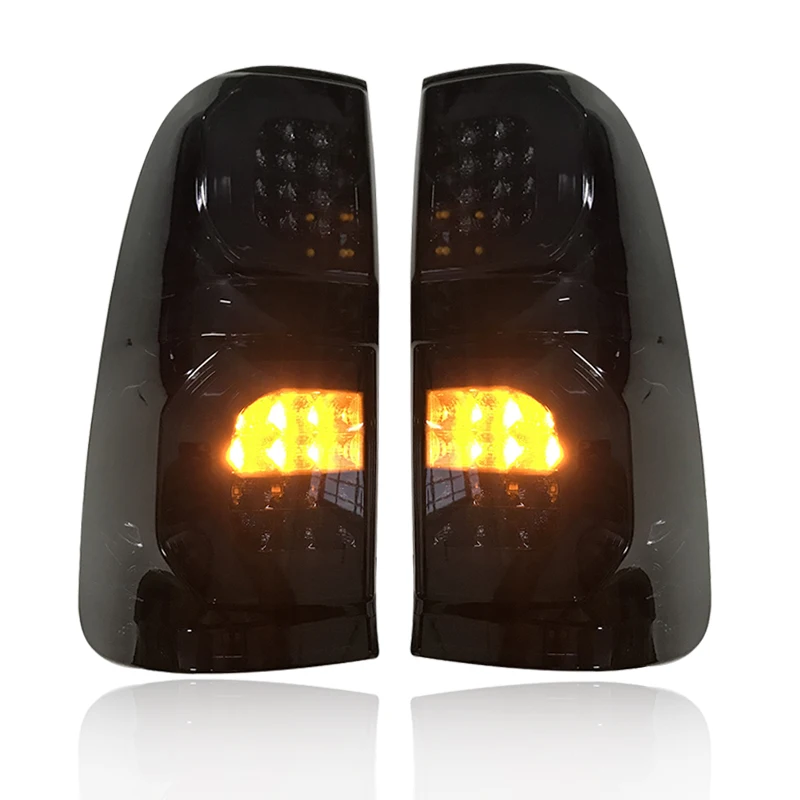  LED REAR LIGHT TAIL LAMP FIT FOT HILUX VIGO 2012-2014 CAR LED BRAKE LIGHTS REAR LAMP BLACK LIGHTING