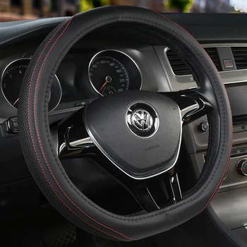 

Full Coverage Eco-leather auto Steering Covers PU Leather steering wheel cover for toyota premio prius 20 30 rav4 venza verso