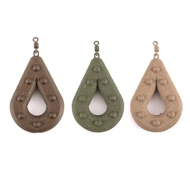 

Lead Weight Fishing Sinker Hollow Pear Shaped Sea Fishing Leads Swivel Weights Tackle Accessories 71g/85g/99g/127g/142g