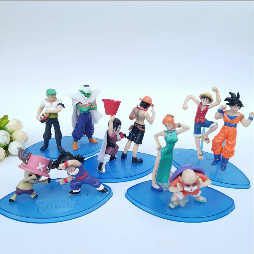 10 шт./компл. Лидер продаж Figuras Dragon Ball Одна деталь Мультфильм фигурки 10 см игрушки подарок украшения в стиле аниме