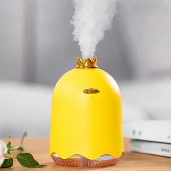 

Portable Car USB Air Humidifier Ultrasonic Mist Maker Fogger High Quality Essential oil Diffuser Funny Yellow Duck Aroma Difusor