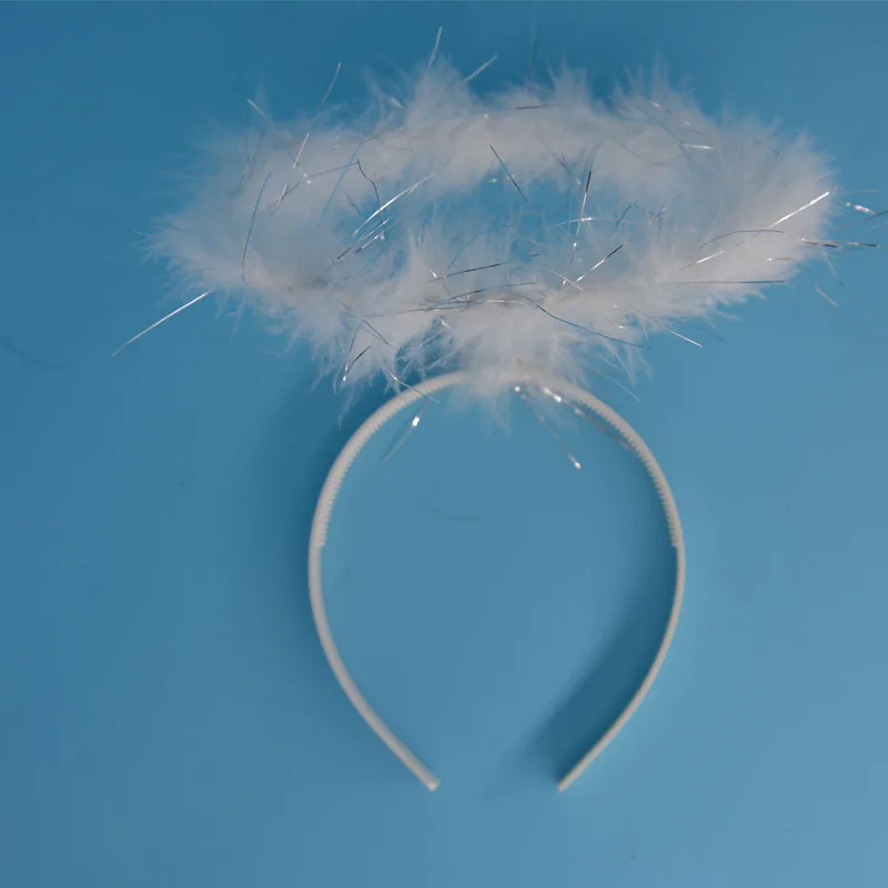 Light Angel Halo LED Headband Hair Accessories Glow Party Decoration Carnival Baby Shower birthday Halloween Christmas Xmas|Сверкающие