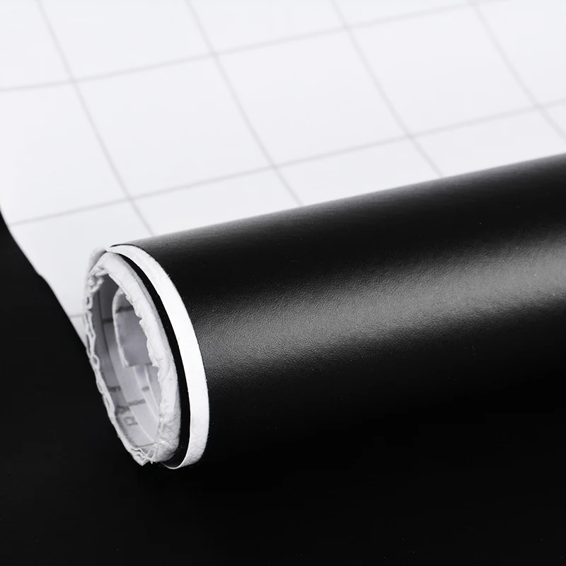 1pc 30x152cm Flexible Bubble-Free Sticker Black Matt Car Wrapping Foil Film for Whole Car Decoration