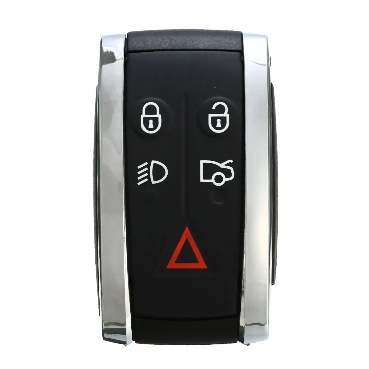 Mayitr 1pc 5 Buttons Remote Car Key Fob Case Replacement Key Shell Protector+Uncut Blade For Jaguar X XF XK XKR X-Type S-Type