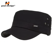 Осенний унисекс плоский Топ для мужчин s Хлопок Военные кепки армейская охотничья рыболовная шляпа Регулируемая шапка тактическая зимняя повседневная шапка для мужчин