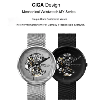 

CIGA Design CIGA Watch Mechanical Watch MY Series Automatic Hollow Mechanical Watch Men's FASION Watch