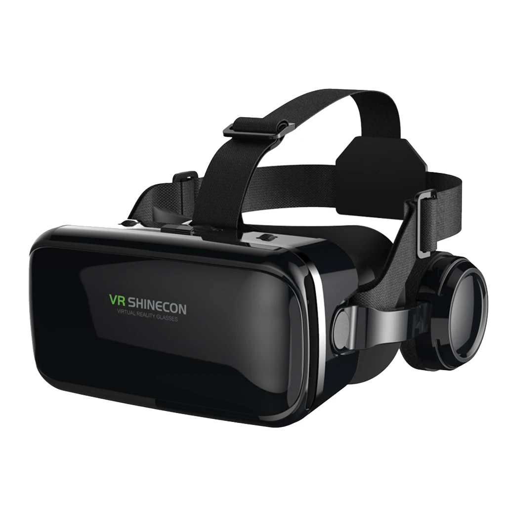 3D очки виртуальной реальности VR SHINECON гарнитура универсальные для мобильных игр