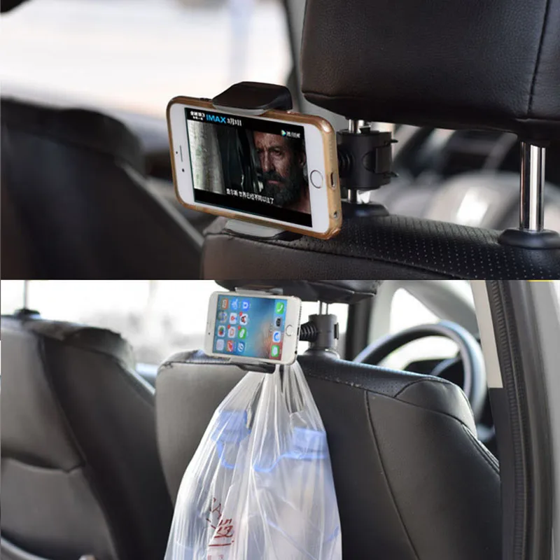 

Car Back Seat Headrest Mount Holder for Car lazy bracket car rear seat headrest mobile phone Universal Phone Holder Stand