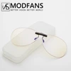 New Unisex Eyeglasses Clip-On Clip Lens For Light Anti Blue Ray Computer Phone Game TV Working Eyewear Glasses UV400 1