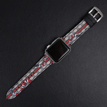 

Leather Ring Strap Apple Strap 44mm 40mm iWatch Strap 42mm 38mm Leather Strap Bracelet Apple Watch 5 4 3 21