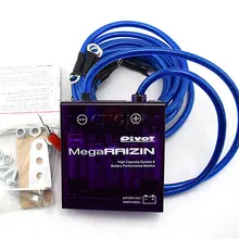 PIVOT MEGA RAIZIN-regulador de voltaje Universal para coche, Ahorrador de Combustible, estabilizador con cables de tierra y pantalla LED, nuevo