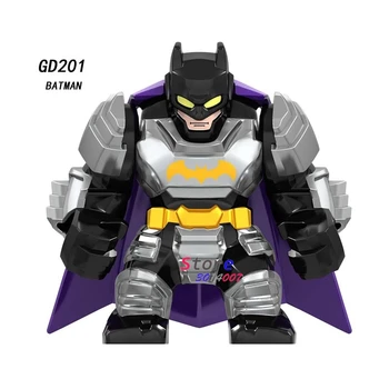 

Single Marvel Avengers Endgame Big size Batman Collection Series Hulk IronMan Black Panther building blocks Kid Toys