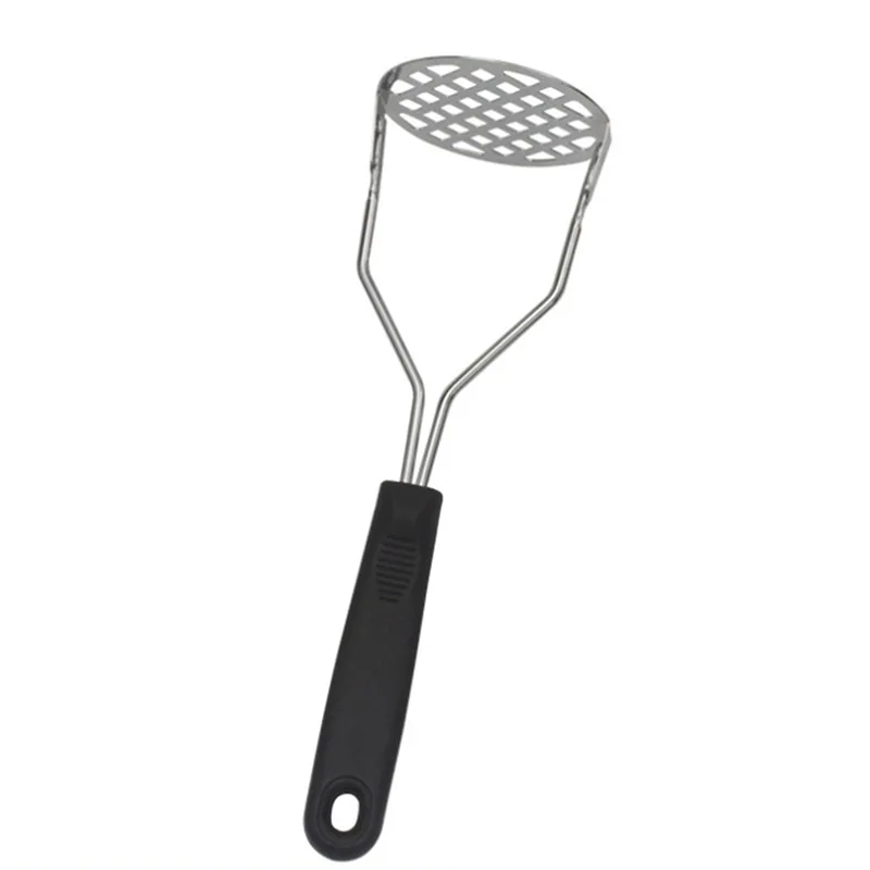 Elevate your cooking game with the stainless steel potato masher press kitchen gadget