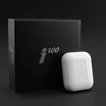 I100 TWS 1:1 всплывающие Bluetooth 5,0 наушники раздельное использование беспроводной зарядки PK W1 чип i200 i80 i60 i30 i20 TWS для телефона