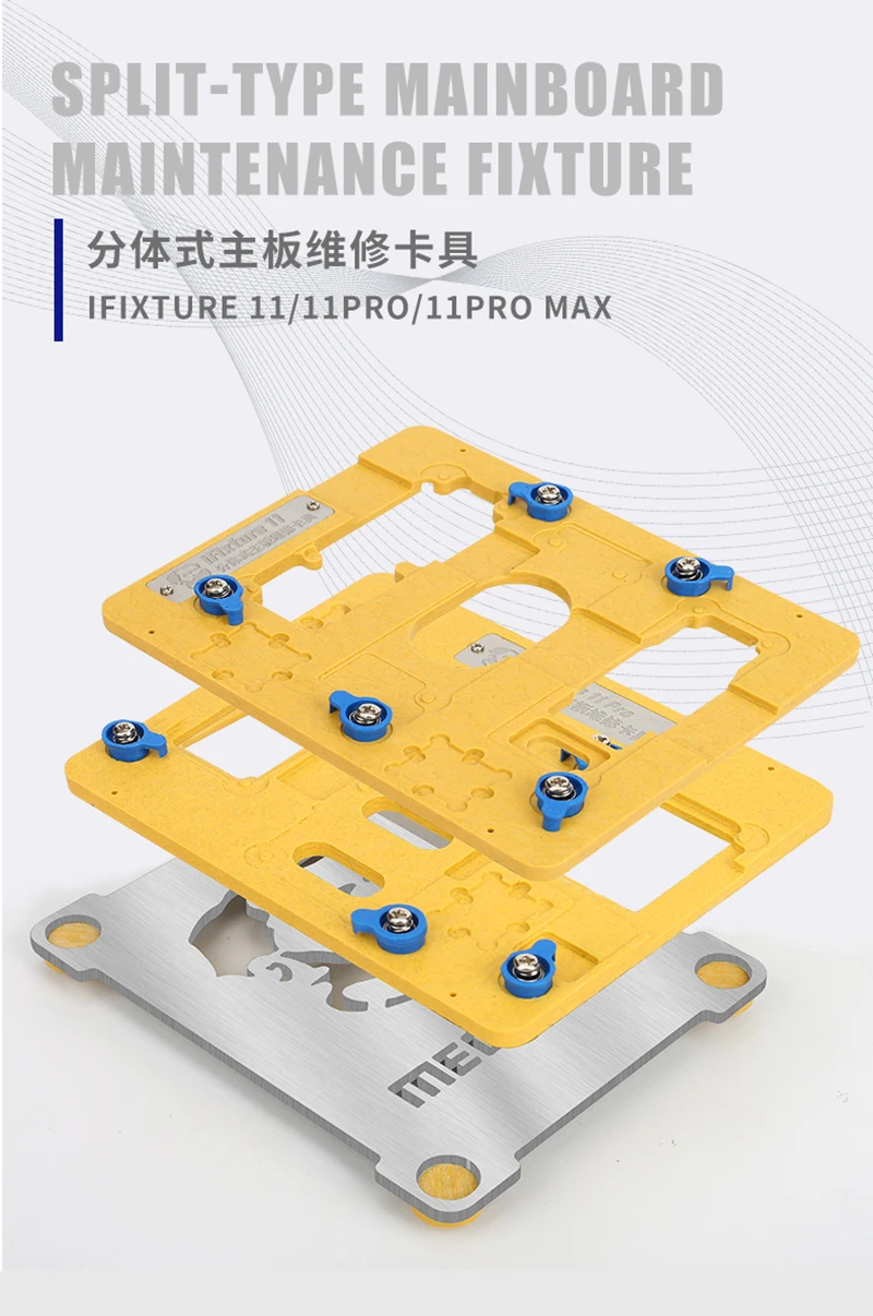 Держатель печатной платы для ремонта материнской платы для iPhone 11/11Pro/11Pro Max монтажная плата жесткий диск обслуживание платформы телефон инструменты
