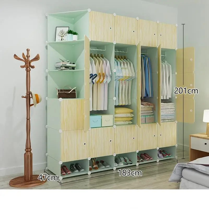 MODEL U Спальня Moveis Armoire Chambre Szafa мобильный для La Casa Armadio комод Dormitorio шкаф Guarda Roupa Mueble гардероб - Цвет: MODEL U
