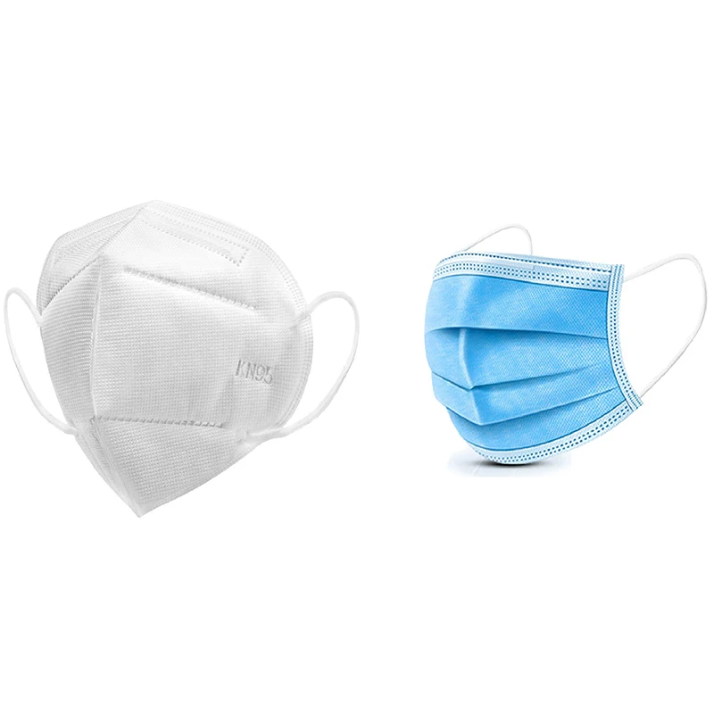 

Respirator Dustproof Face Mask Unisex Facial Protective Cover Masks 10Pcs KN95 50Pcs Disposable Mask