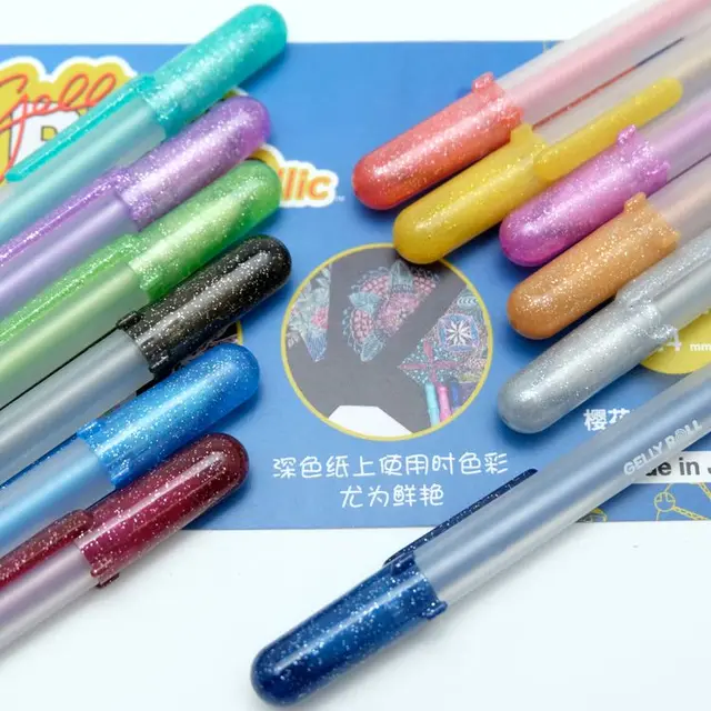 Japan Sakura Gel Pen Set 3D Jelly Pen Basis/Bright/Highlight/Souffle/Glaze  Drawing Pens Gel Ink Glitter Decoration Stationary - Price history & Review, AliExpress Seller - Artistic Corner Store