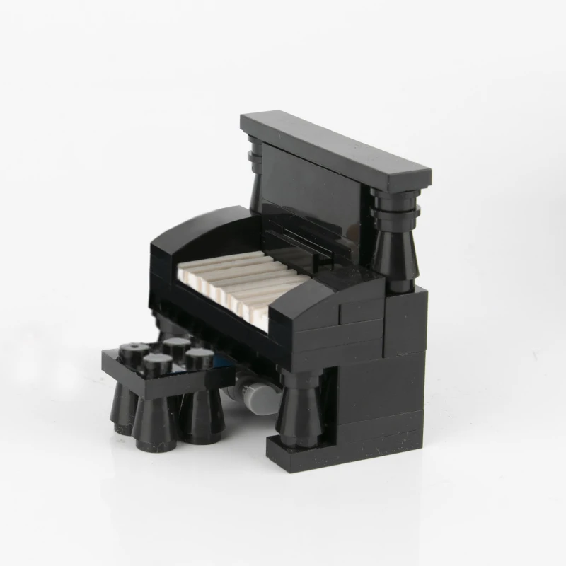 New Legoings Piano Musical Instrument Accessories Building Blocks Toy Set City MOC Accessories Parts Bricks DIY Kids Toys Gifts (8)