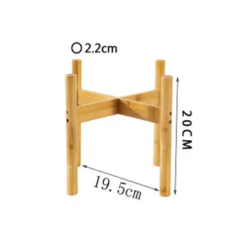 

Wood Plant Flower Display Shelf Rack Garden Balcony Flower Pot Holder Succulent Pot Holder Shelf Pot Planter Home Indoor Decor