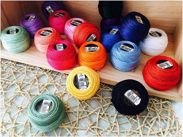 1 Coil Original Embroidery Threads Dmc Embroidery Yarn Diy Knitting Crochet  String Line Dmc Mouline Thread With Free Shipping - Thread - AliExpress