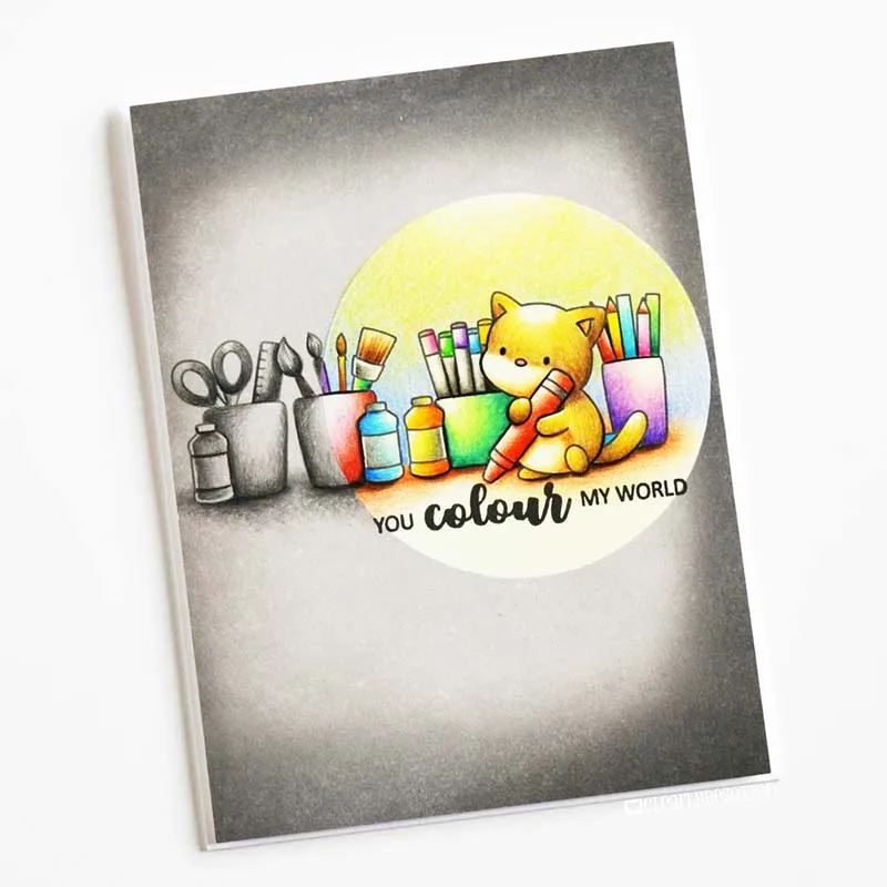 Love Note металлический Трафаретный вырубной штамп и прозрачные наклейки Прозрачная