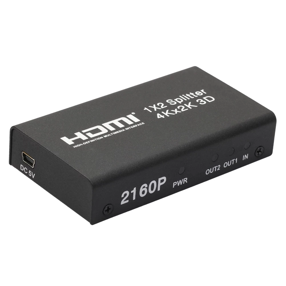 HDCP 4K HDMI разделитель Full HD 1080p видео переключатель 1x2 разделение 1 вход 2 выхода
