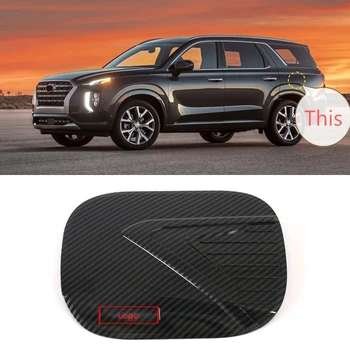 

For Hyundai Palisade 2018 2019 2020 Car-Styling Accessories ABS Fuel Tank Cap Cover Sticker Trim Oil Fuel Caps Protective Trims