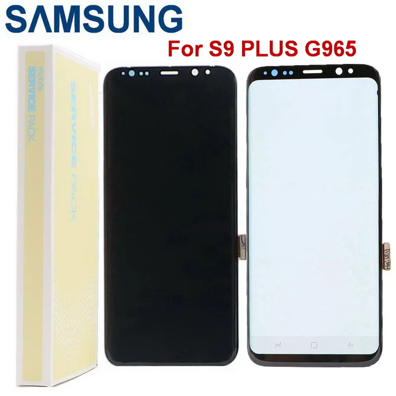 Оригинальный S9 PLUS ЖК-дисплей для Samsung Galaxy + G965 G965F дисплей сенсорный экран