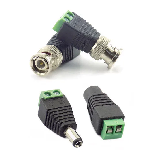 12V DC Male Female Power Balun Connector Cable Adapter Jack Plug for CCTV CAMERA 
