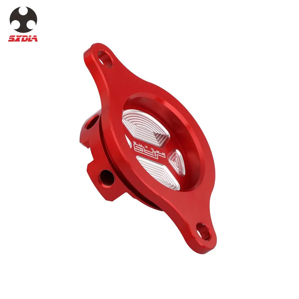 CNC мотоциклетные Крышка масляного фильтра Кепки для Honda CRF450R CRF 450R 2009 2010 2011 2012 2013