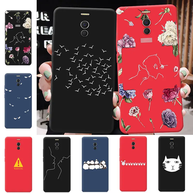 Shell for Meizu 15 Lite Plus M15 Colorful Matte Phone Cases E3 /MX6 / M5 M6 Note Silicone Cover Meilan |