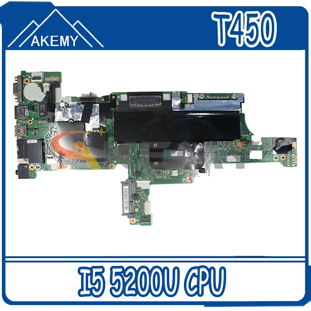 Akemy AIVL0 NM-A251 подходит для Lenovo ThinkPad T450 Материнская плата ноутбука 00HN501 00HN505 00HN506