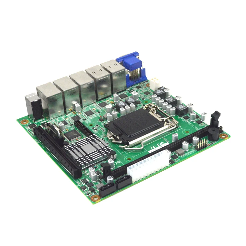 EITX-7580 Промышленная материнская плата ddr4 6/7th поколения Intel LGA1151 5* LAN 4* USB3.0 8* USB2.0 MINIPCIE PCIE